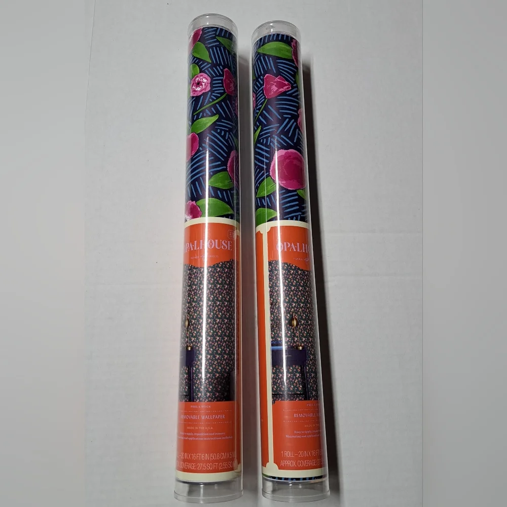 OPALHOUSE Peel & Stick Wallpaper Marker Floral 2 rolls